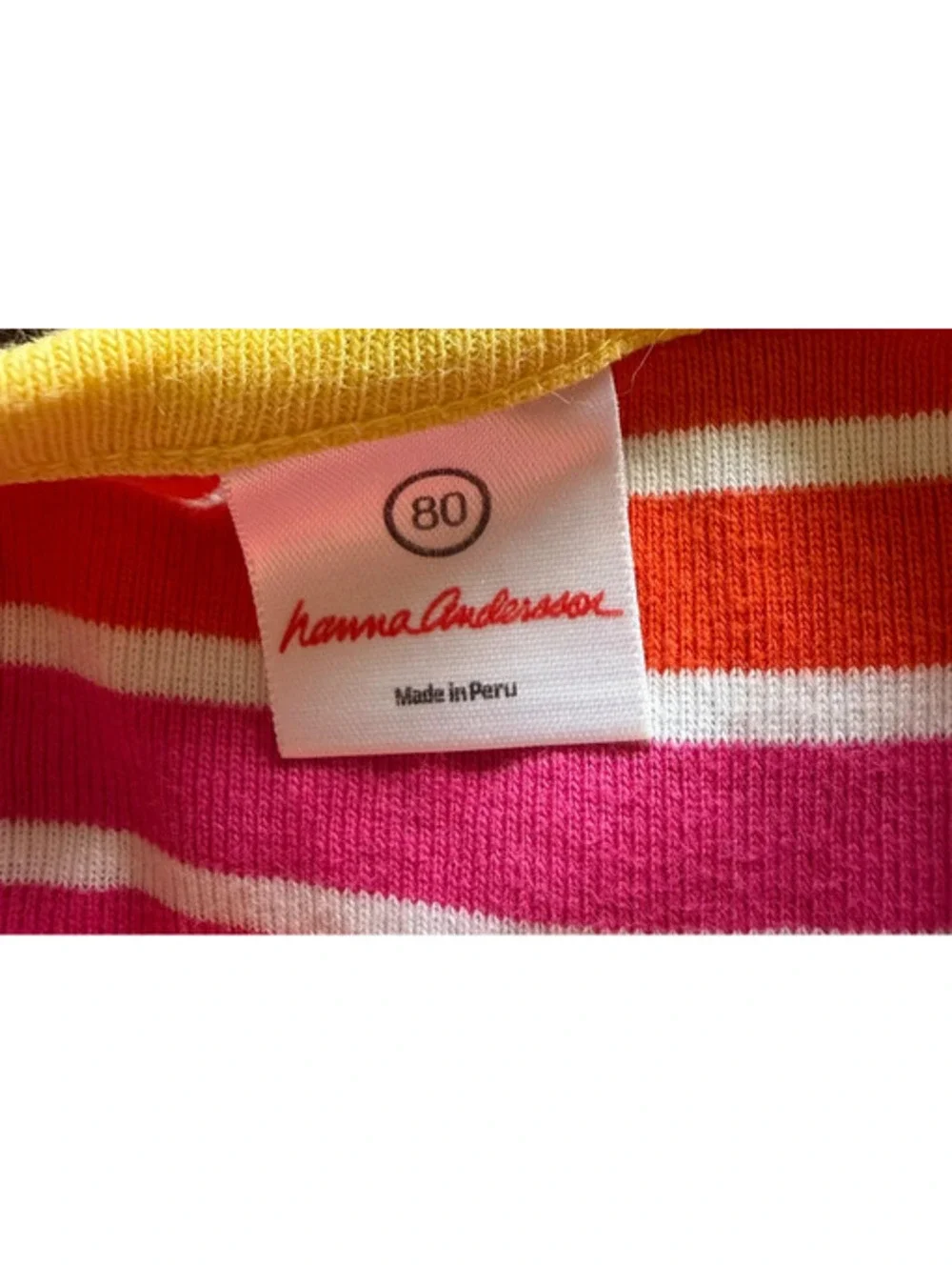 Hanna Andersson Peru Striped Twirl Dress